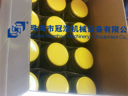 熱灌裝機，壓固體物，冷灌裝機，抽真空旋蓋機，套標機，收縮機，開箱封底機，裝箱機,折蓋封箱機，— 菏澤安美味食品有限公司
