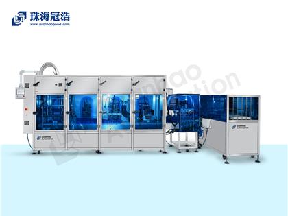 全自動(dòng)培養(yǎng)基無(wú)菌灌裝旋蓋機(jī)